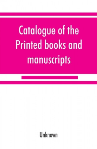 Knjiga Catalogue of the printed books and manuscripts in the library of the Middle Temple 