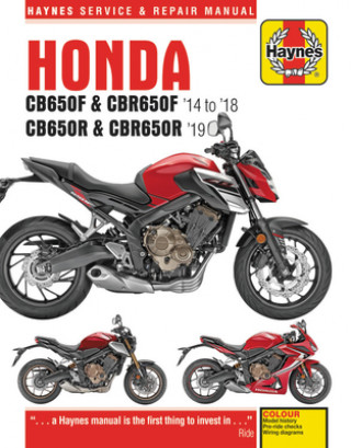 Kniha Honda CB650F & CBR650F, CB650R & CBR650R (14 - 19) 