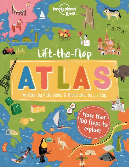 Book Lonely Planet Kids Lift-The-Flap Atlas 1 