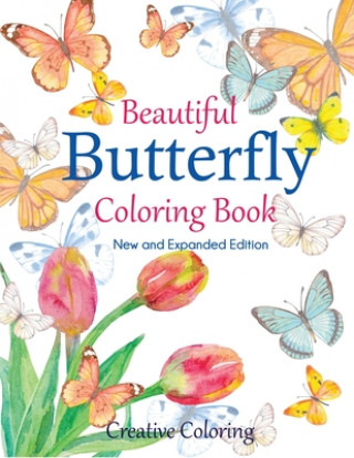 Libro Beautiful Butterfly Coloring Book 