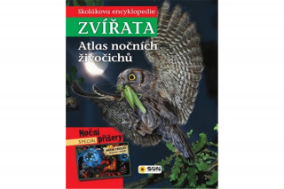 Kniha Atlas nočních živočichů 