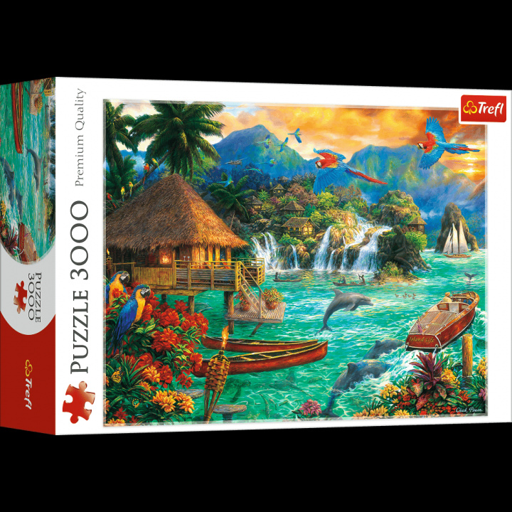 Game/Toy Puzzle 3000 Życie na wyspie 