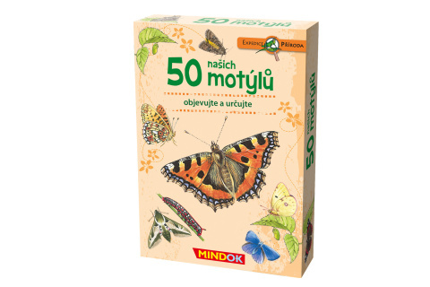 Tiskovina Expedice příroda: 50 našich motýlů 