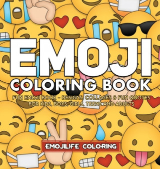 Kniha Emoji Coloring Book 