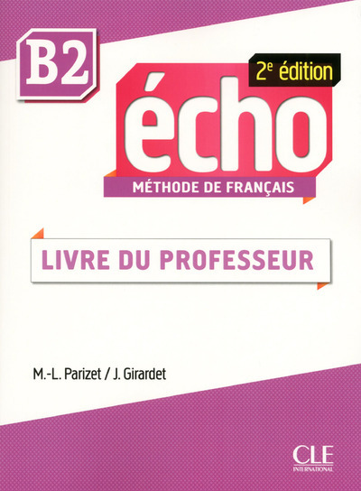Kniha Echo 2e edition (2013) Parizet Marie-Louise