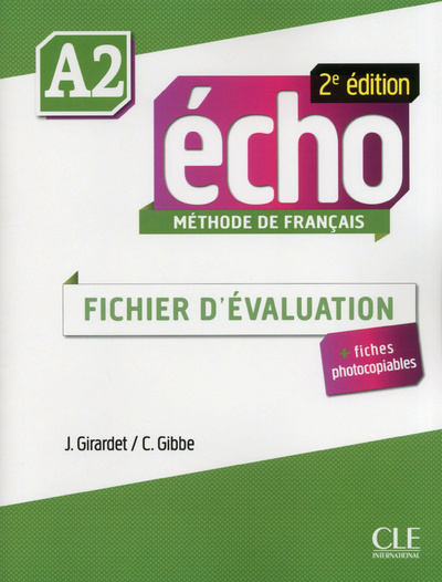 Kniha Echo A2 fichier d'evaluation + CD Girardet J.