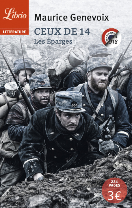 Buch Ceux de 14 Les Esparges Genevoix Maurice