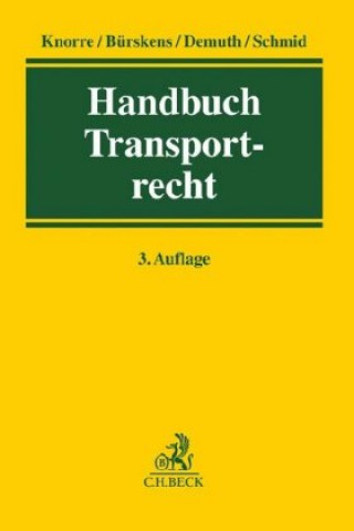 Carte Handbuch Transportrecht Bürskens