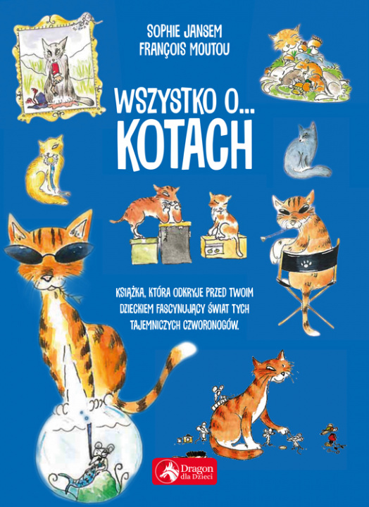 Книга Wszystko o kotach Moutou François