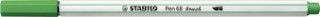 Joc / Jucărie Premium-Filzstift mit Pinselspitze für variable Strichstärken - STABILO Pen 68 brush - Einzelstift - smaragdgrün 