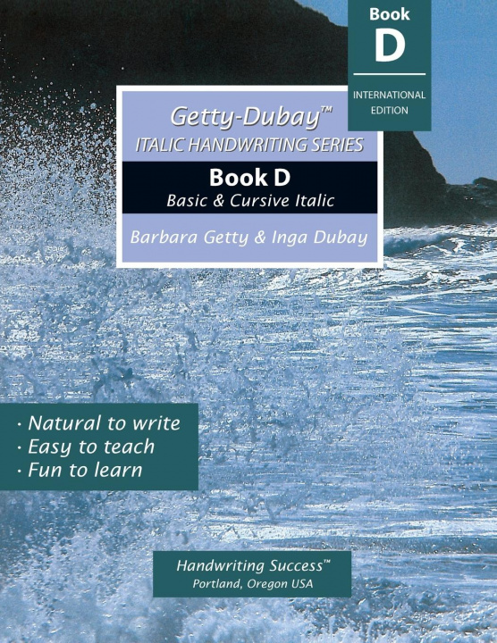 Könyv Getty-Dubay Italic Handwriting Series Inga Dubay