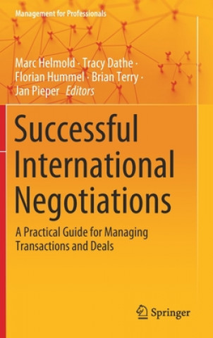 Kniha Successful International Negotiations Marc Helmold