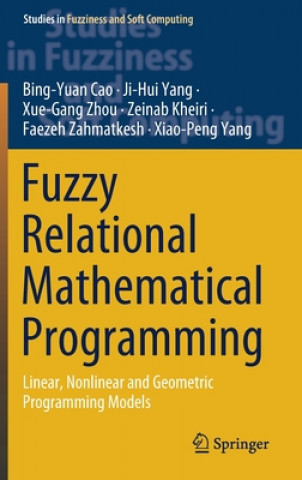 Knjiga Fuzzy Relational Mathematical Programming Bing-Yuan Cao