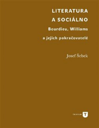 Könyv Literatura a sociálno Josef Šebek