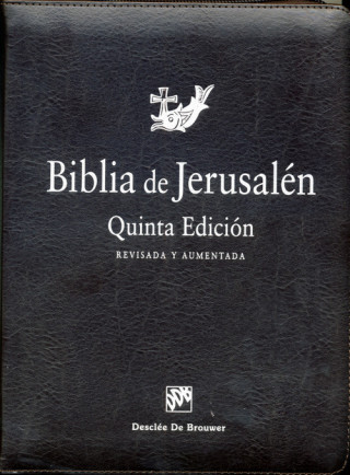 Kniha BIBLIA JERUSALÈN MANUAL CREMALLERA 