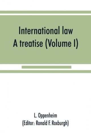 Kniha International law Ronald F. Roxburgh
