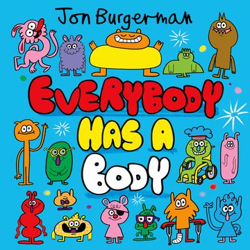 Carte Everybody Has a Body Jon Burgerman