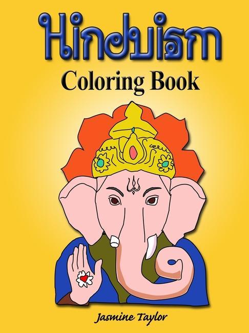 Book Hinduism Coloring Book Jasmine Taylor