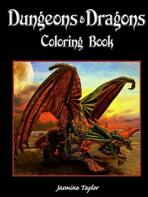 Kniha Dungeons & Dragons Coloring Book Jasmine Taylor