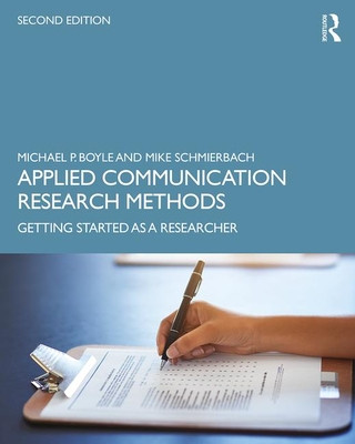 Book Applied Communication Research Methods Boyle