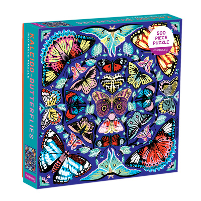 Joc / Jucărie Kaleido-Butterflies 500 Piece Family Puzzle MUDPUPPY