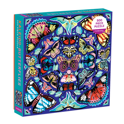 Gra/Zabawka Kaleido-Butterflies 500 Piece Family Puzzle MUDPUPPY