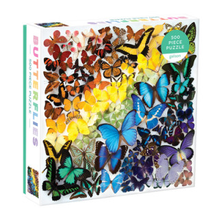 Joc / Jucărie Rainbow Butterflies 500 Piece Puzzle GALISON