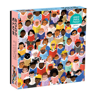 Hra/Hračka Book Club 1000 Piece Puzzle In a Square Box Galison