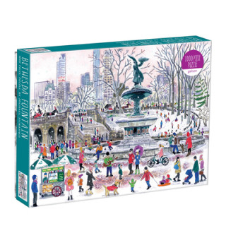 Game/Toy Michael Storrings Bethesda Fountain 1000 Piece Puzzle GALISON