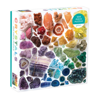 Game/Toy Rainbow Crystals 500 Piece Puzzle GALISON