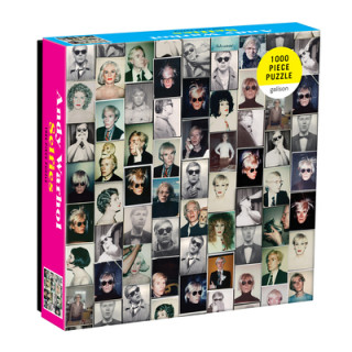 Játék Andy Warhol Selfies 1000 Piece Puzzle GALISON