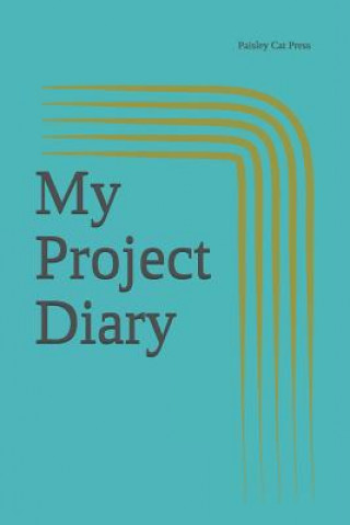 Knjiga My Project Diary Paisley Cat Press