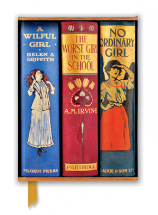 Kalendář/Diář Bodleian Libraries: Book Spines Great Girls (Foiled Journal) FLAME TREE STUDIO