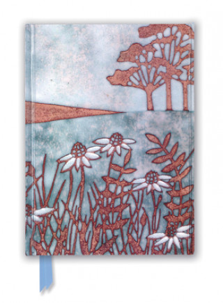 Kalendarz/Pamiętnik Janine Partington: Copper Foil Meadow Scene (Foiled Journal) FLAME TREE STUDIO