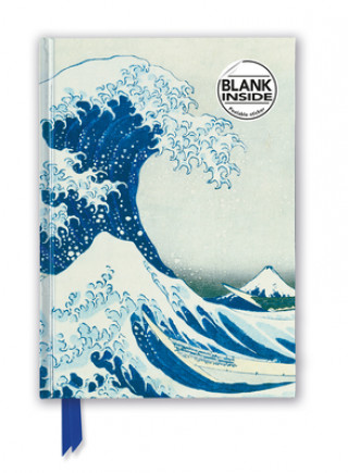 Calendar / Agendă Hokusai: The Great Wave (Foiled Blank Journal) FLAME TREE STUDIO
