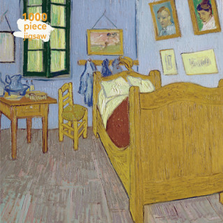 Játék Adult Jigsaw Puzzle Vincent van Gogh: Bedroom at Arles FLAME TREE STUDIO