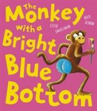 Carte Monkey with a Bright Blue Bottom Steve Smallman