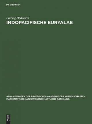 Knjiga Indopacifische Euryalae Ludwig Döderlein