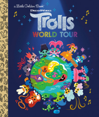 Książka Trolls World Tour Little Golden Book (DreamWorks Trolls World Tour) Golden Books