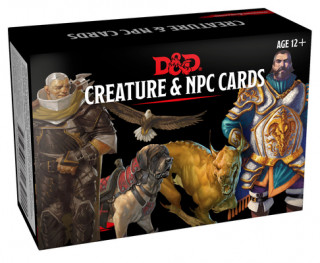 Carte Dungeons & Dragons Spellbook Cards: Creature & Npc Cards (D&d Accessory) Wizards RPG Team