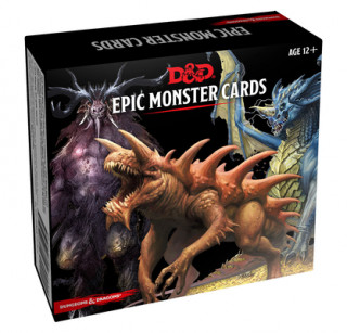 Játék Dungeons & Dragons Spellbook Cards: Epic Monsters (D&d Accessory) 