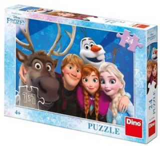 Joc / Jucărie Puzzle 24 Frozen Selfie 