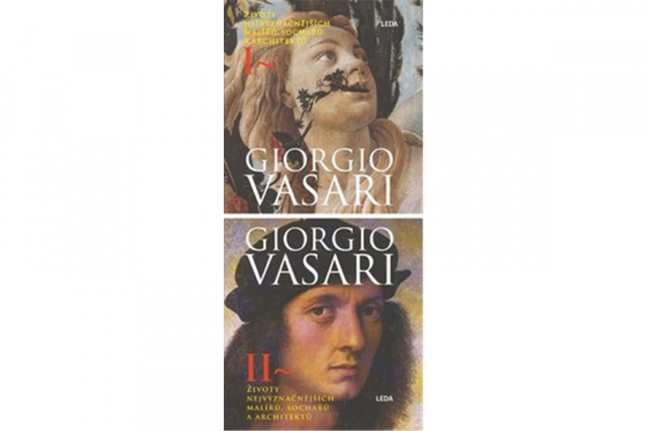 Kniha Životy nejvýznačnějších malířů, sochařů a architektů (2 svazky) Giorgio Vasari