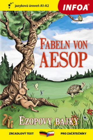 Kniha Fabeln von Aezop / Ezopovy bajky 