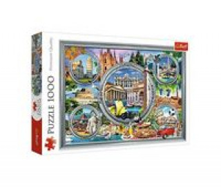Game/Toy Trefl Puzzle Dovolená v Itálii / 1000 dílků 