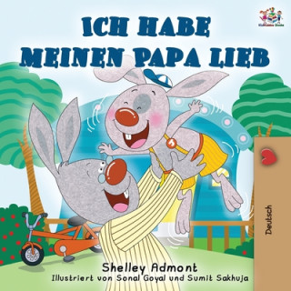 Knjiga Ich habe meinen Papa lieb Kidkiddos Books