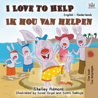 Könyv I Love to Help (English Dutch Bilingual Book) Kidkiddos Books