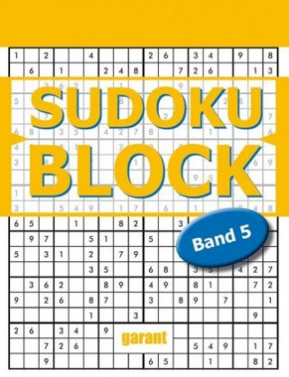 Kniha Sudoku Block. Bd.5 garant Verlag GmbH