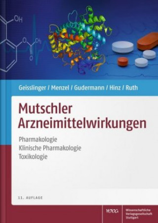Kniha Mutschler Arzneimittelwirkungen Sabine Menzel