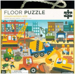 Igra/Igrača Bodenpuzzle - Floor Puzzle Baustelle (Kinderpuzzle) Petit Collage